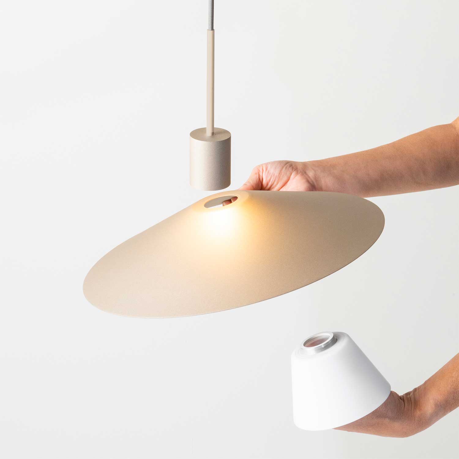 Belt - Suspension cuisine design en acier