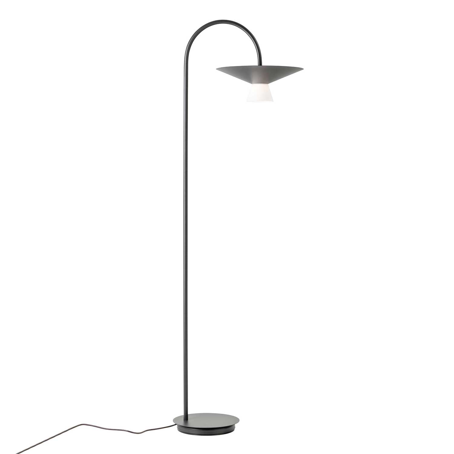 Belt - Lampadaire led design en acier pour salon moderne