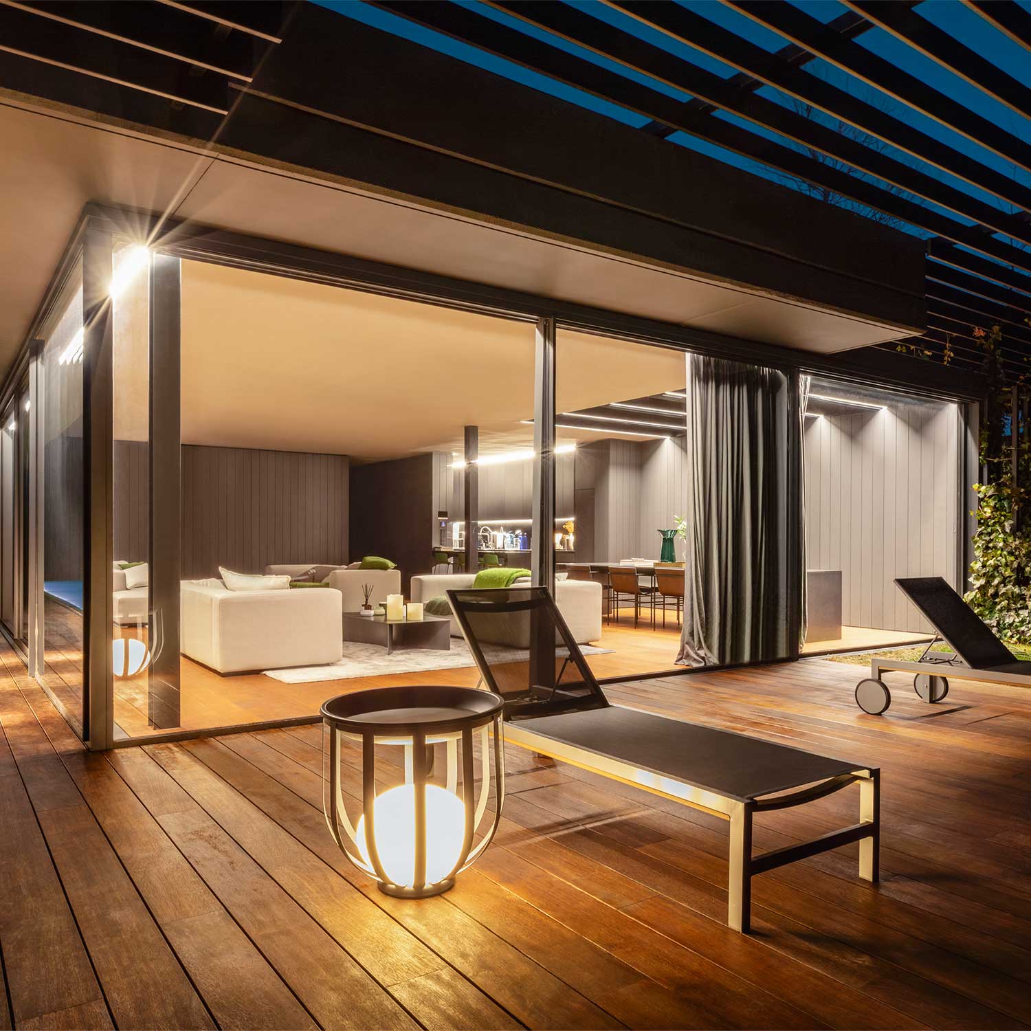 Bols - Lampada esterna led design modulabile per terrazza