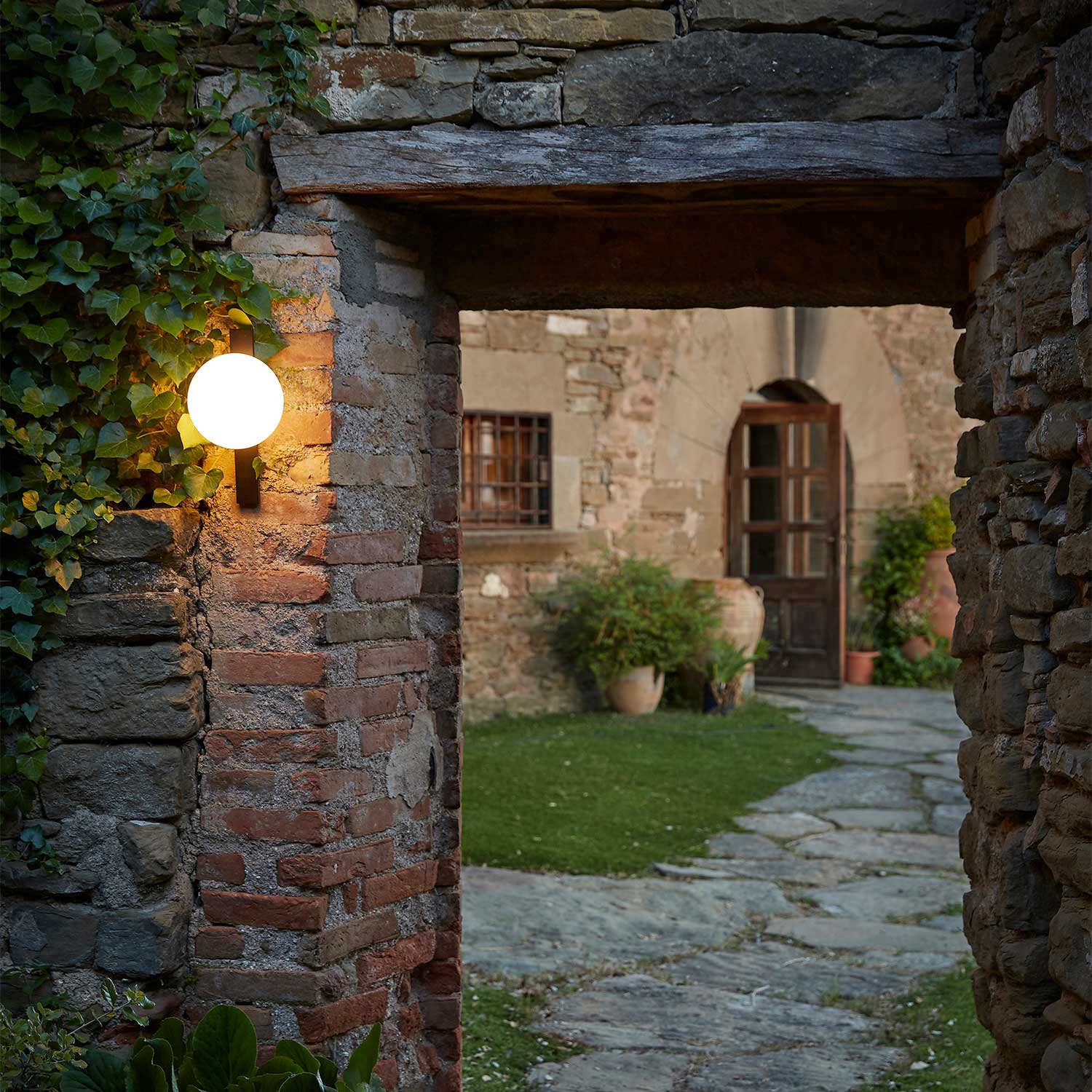 Circ - Design LED dimmbare Außenwandleuchte