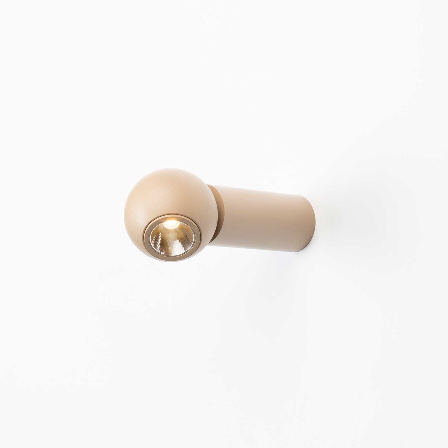 Compass - Design LED wall sconce in steel for living room