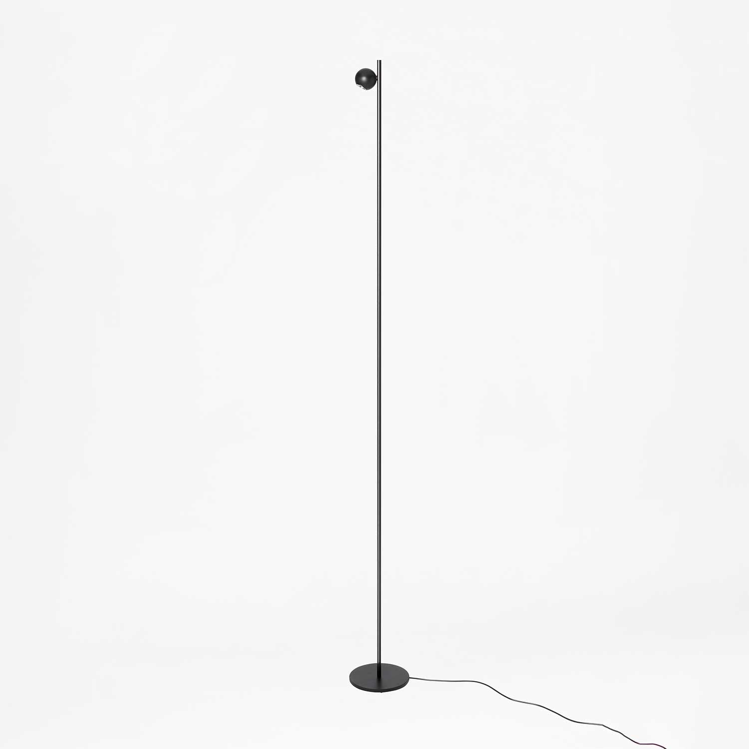 Компас - светодиодный торшер для гостиной в минималистском дизайне