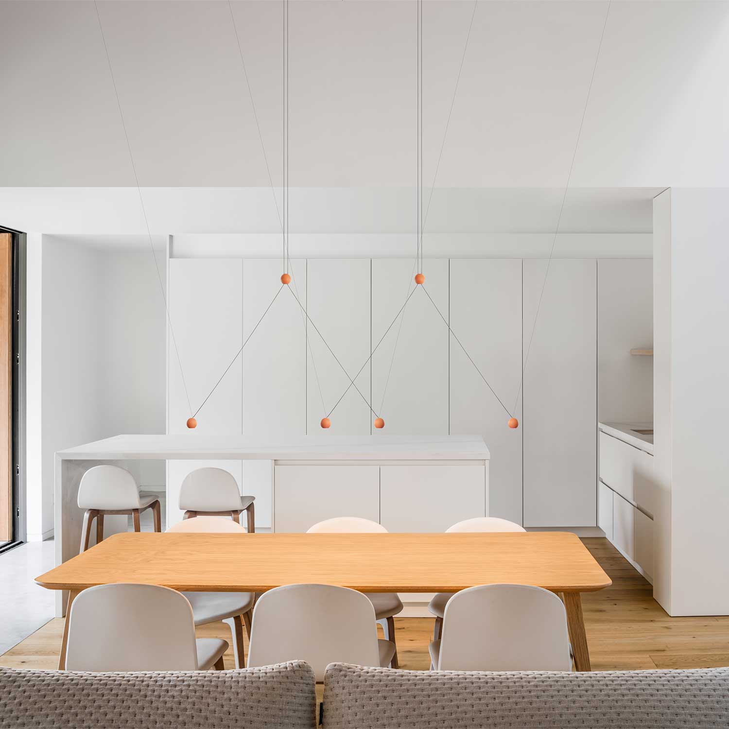 Compass - Design pendant light for minimalist dining room