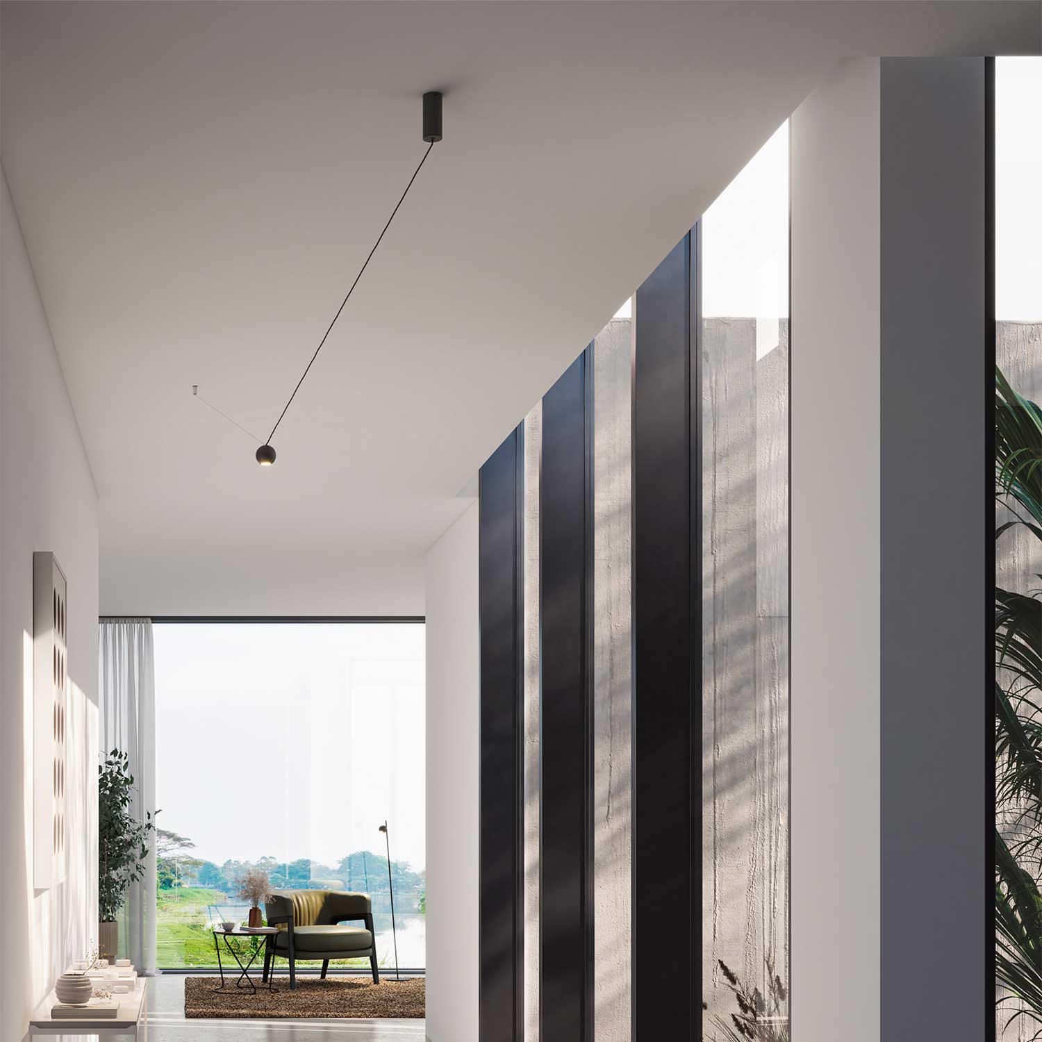 Compass - Minimalist design dining room pendant light