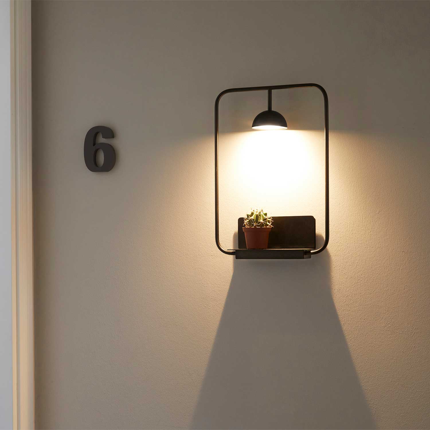 Cupolina - Applique murale LED liseuse pour chambre moderne