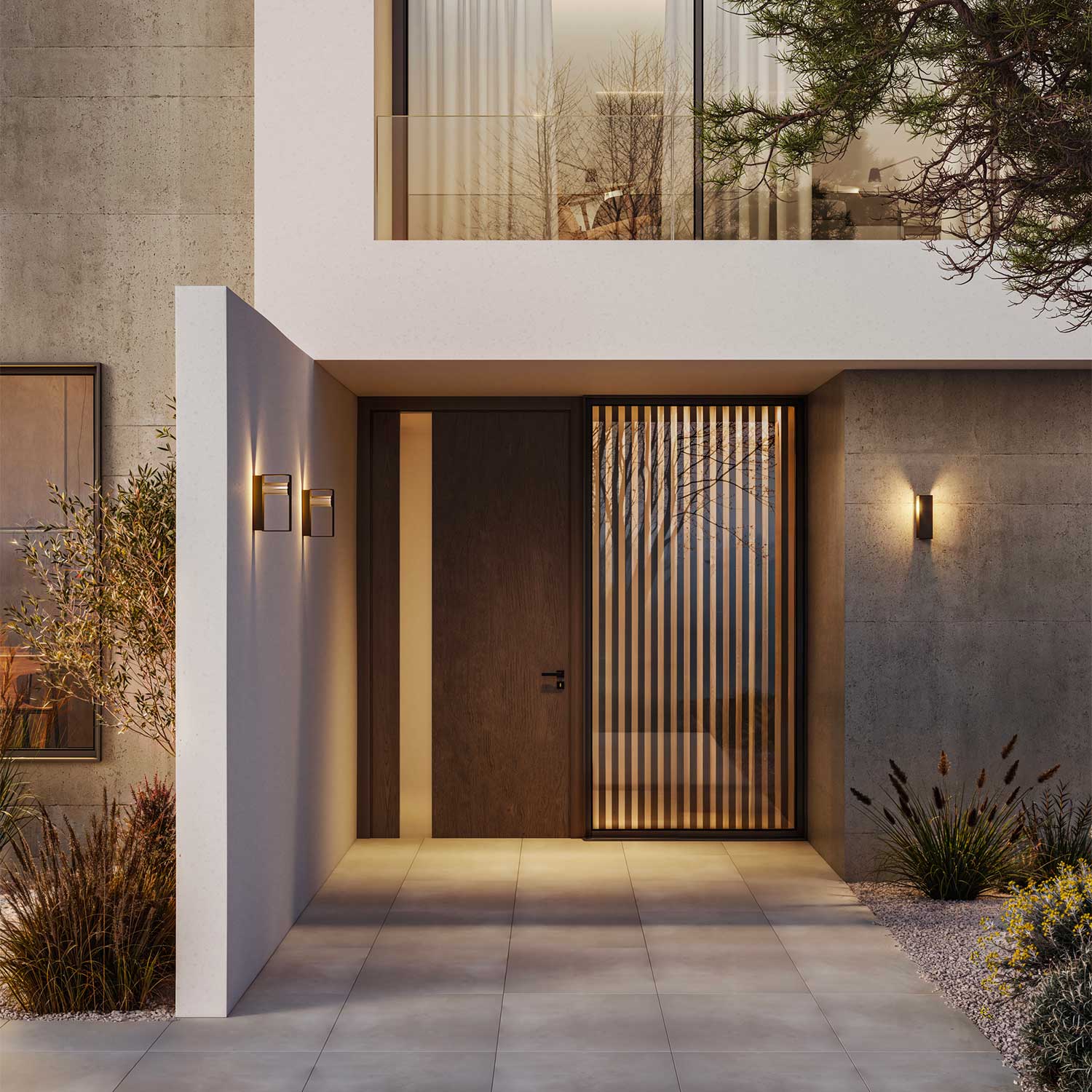 Frame - светильник-стойка для улицы с LED-дизайном