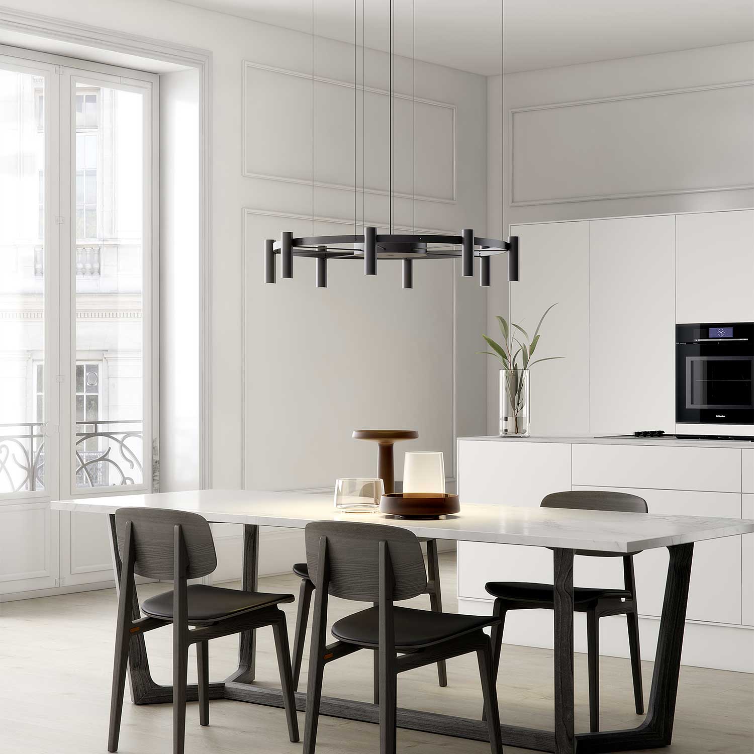 Laverd - Gran lámpara colgante LED moderna para comedor