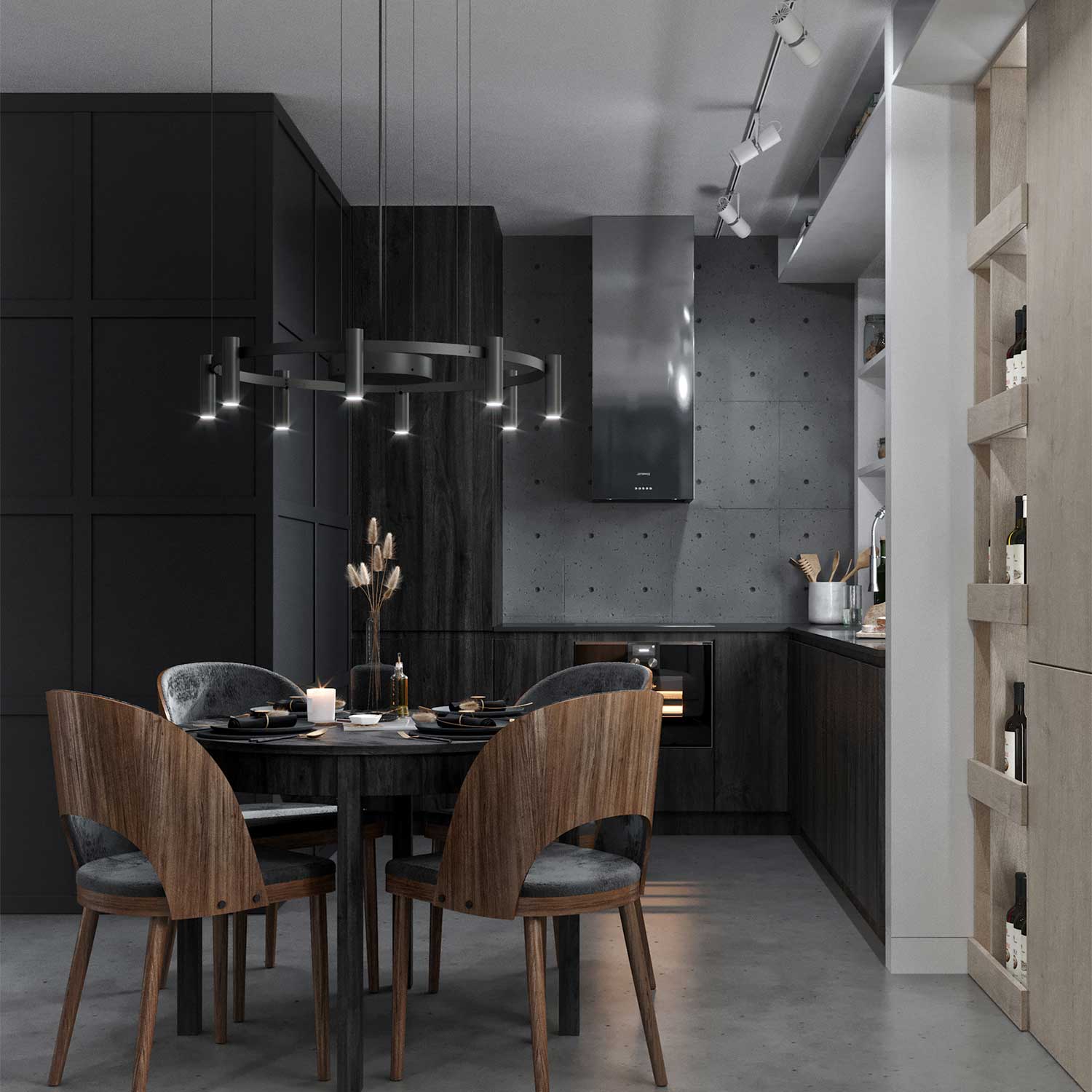 Laverd - Gran lámpara colgante LED moderna para comedor