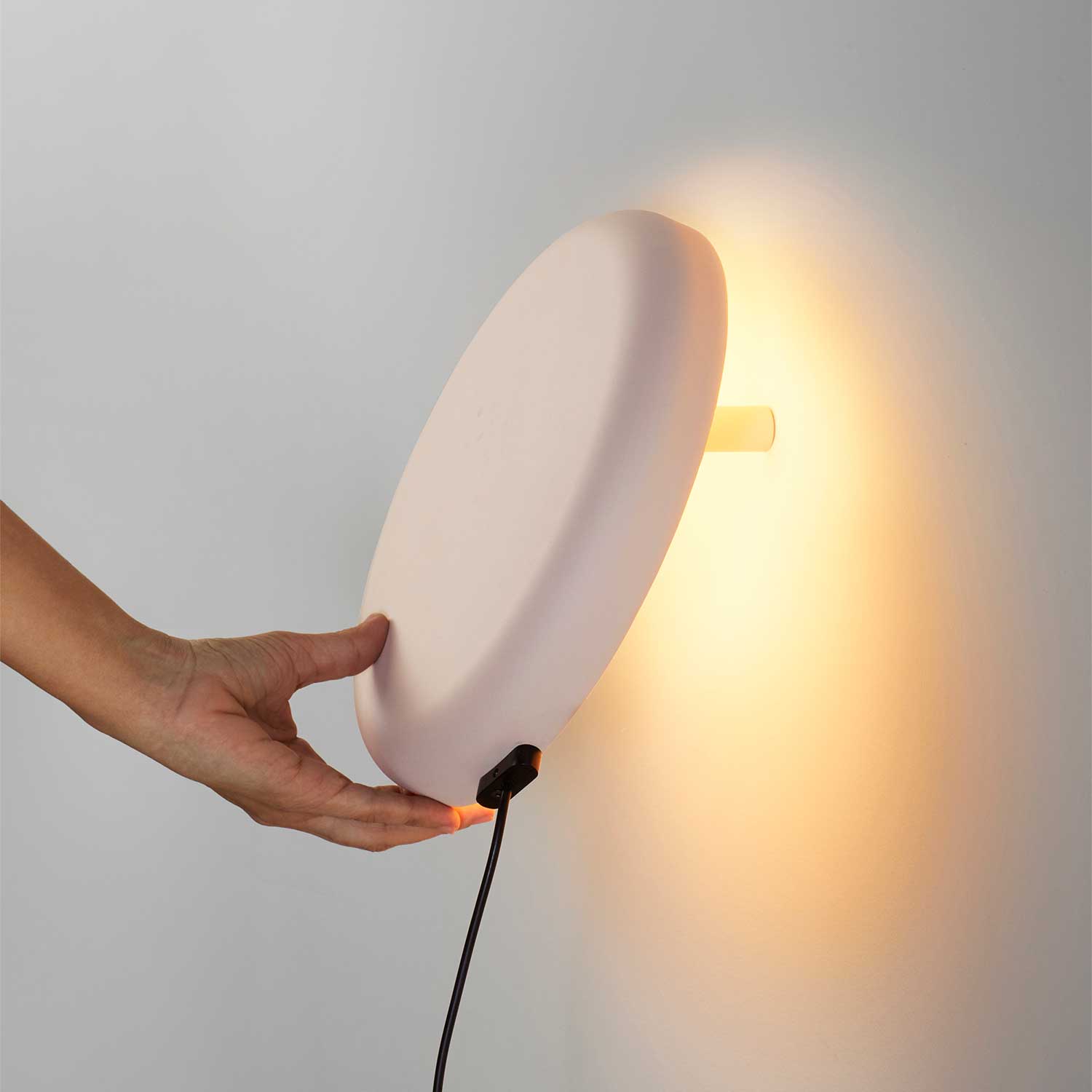 Mood - Applique murale ronde design avec interrupteur