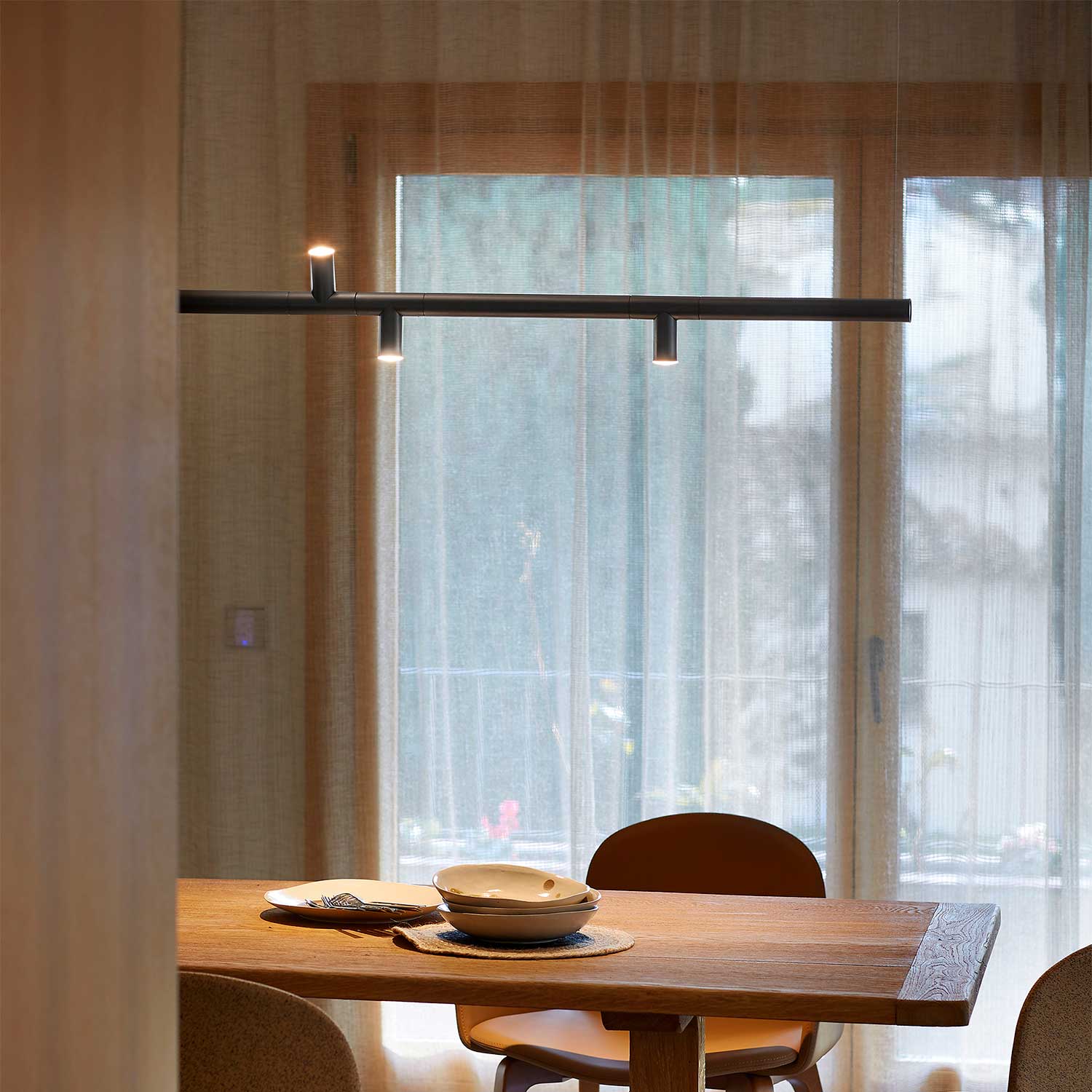 Morse - Lámpara colgante LED de diseño para comedor
