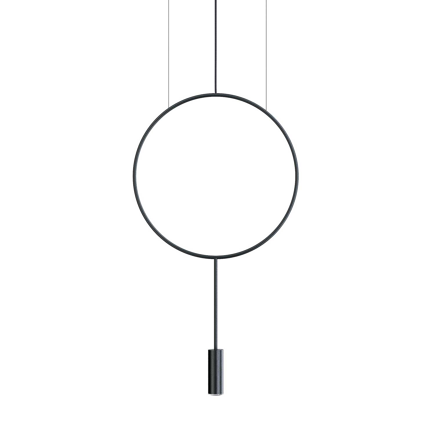 Revolta - Подвесной металлический светильник в стиле ар-деко для гостиной