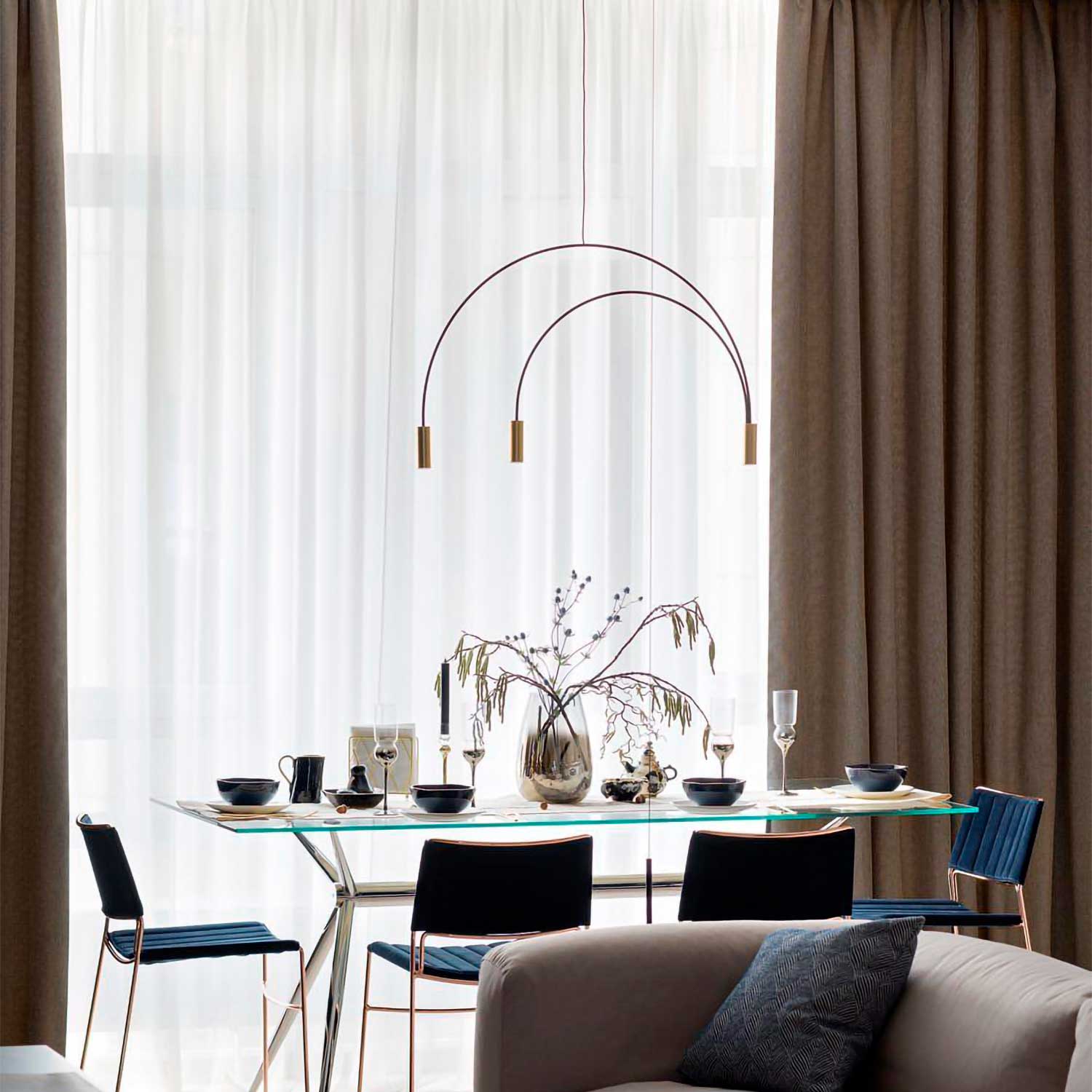 Volta - Lámpara colgante cocina diseño contemporáneo