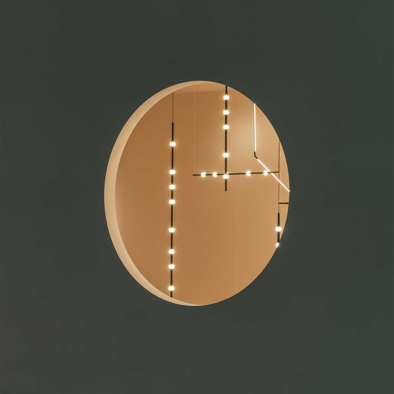 Dew - Suspension LED moderne architecturale pour salon