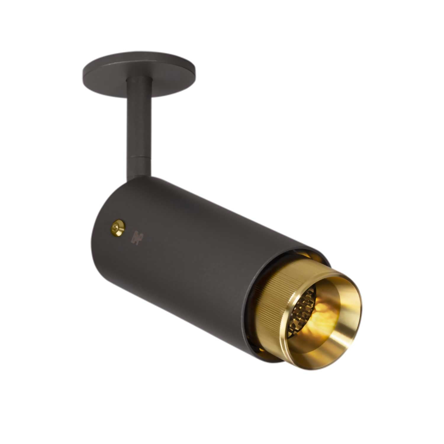 Exhaust Linear - Foco de techo orientable en acero diseño contemporáneo