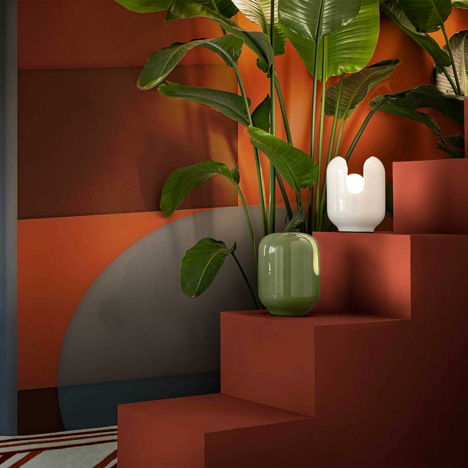 Batucada - Lampe à poser design en céramique coloré