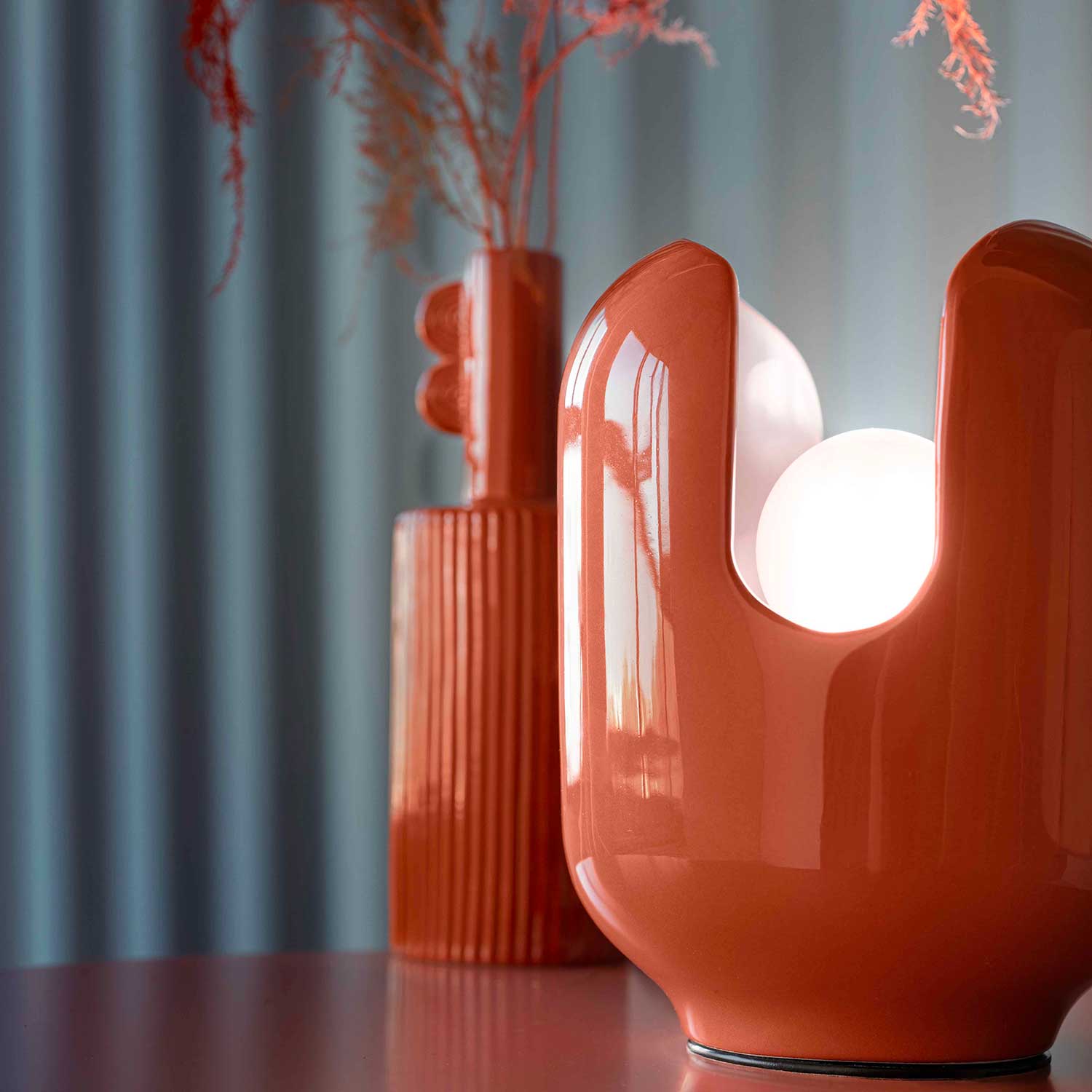 Batucada - Lampe à poser design en céramique coloré
