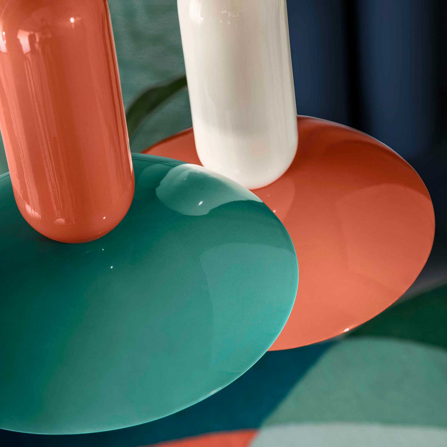 Pau - Ceramic designer pendant light for contemporary living room