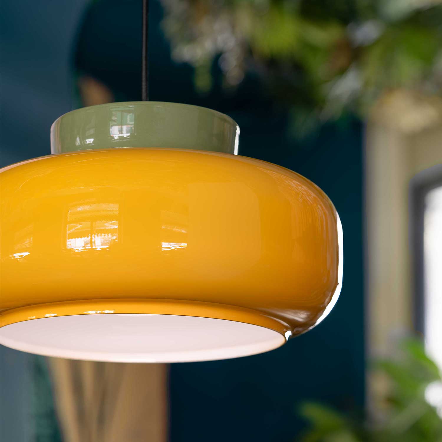 Maracana - Lustre design en céramique pour salon éclectique