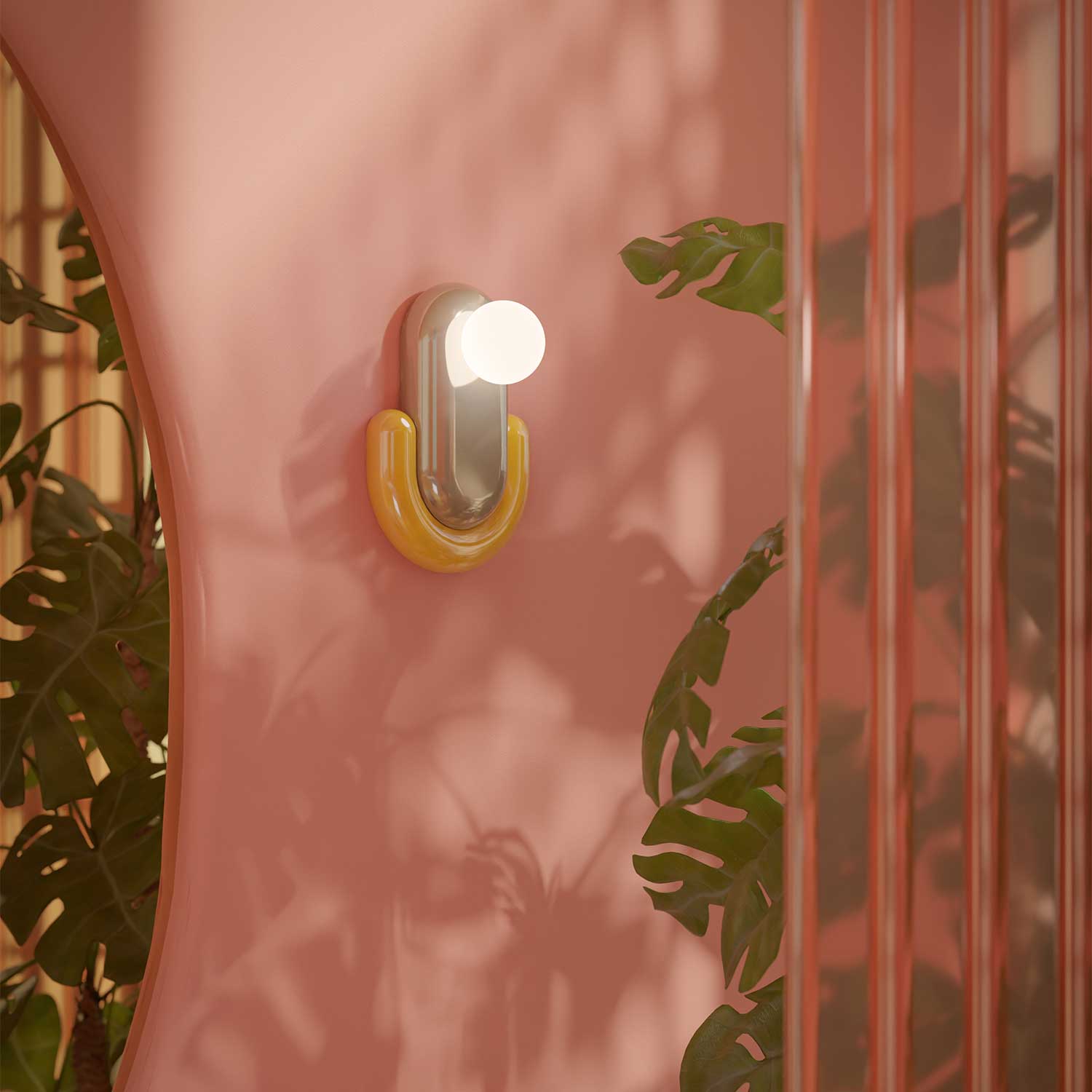 Eclair - Applique murale céramique design pour chambre