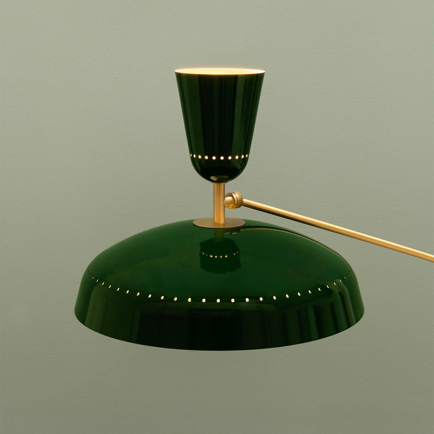 G1 - Lámpara de pie retro vintage años 50 diseño