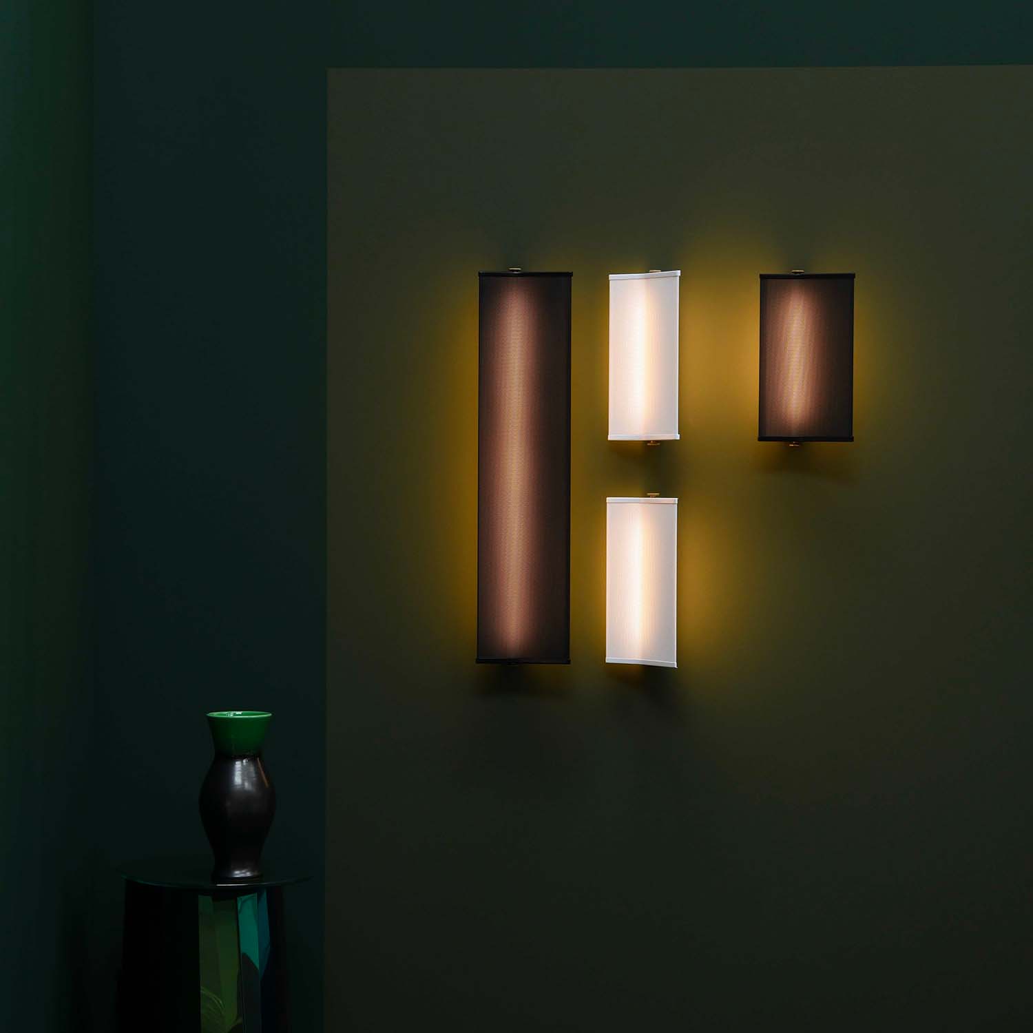 G3 - Vintage 1950s wall sconce in perforated steel