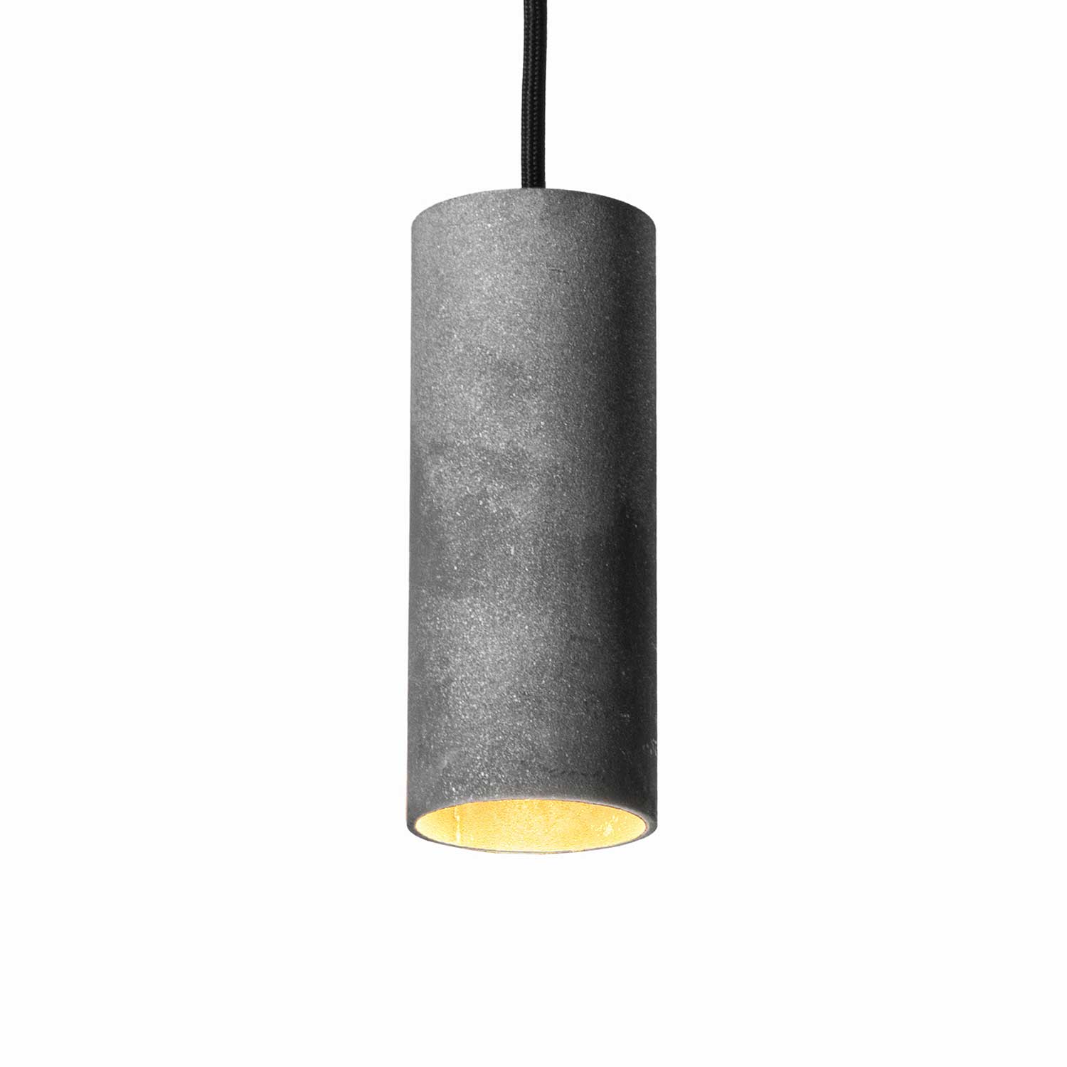 Roest Vertical - Lampadario moderno da soffitto alto in acciaio arrugginito stile industriale
