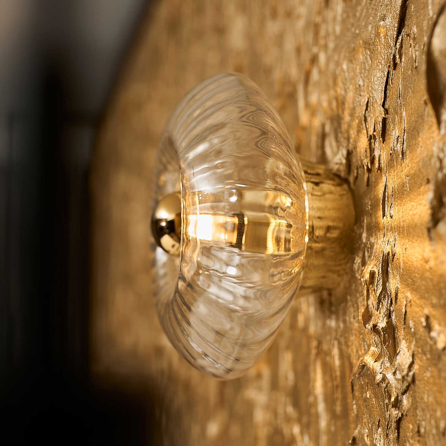 Grace - Colored glass wall sconce design art deco