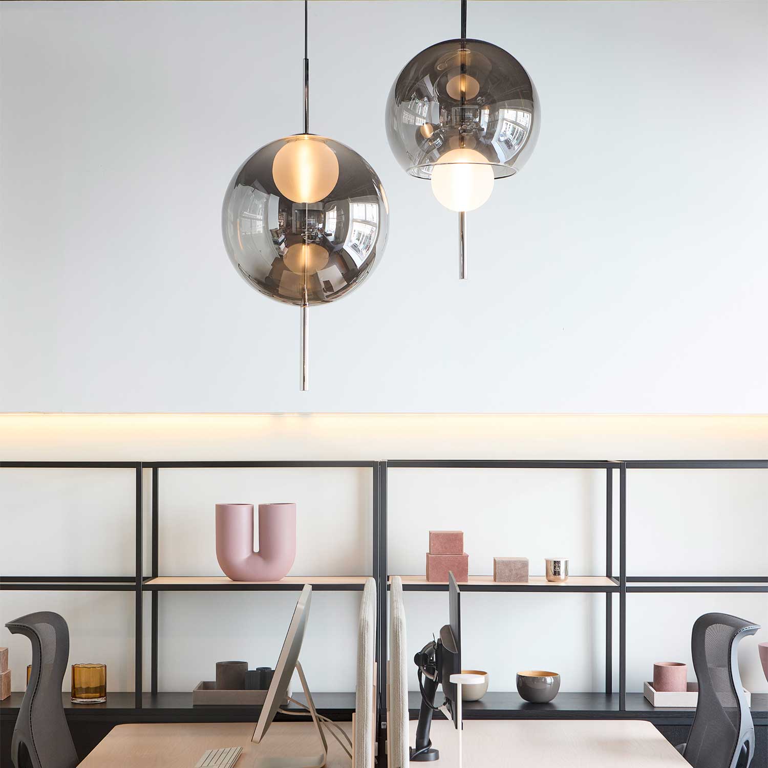 GALILEO - Luxuriöse Hängelampe Glaskugel Design