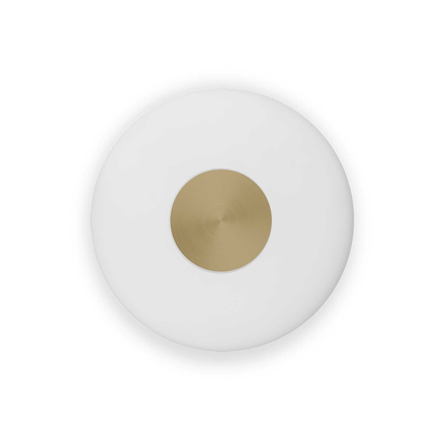 Glint - Круглое настенное дизайнерское бра из опалового стекла