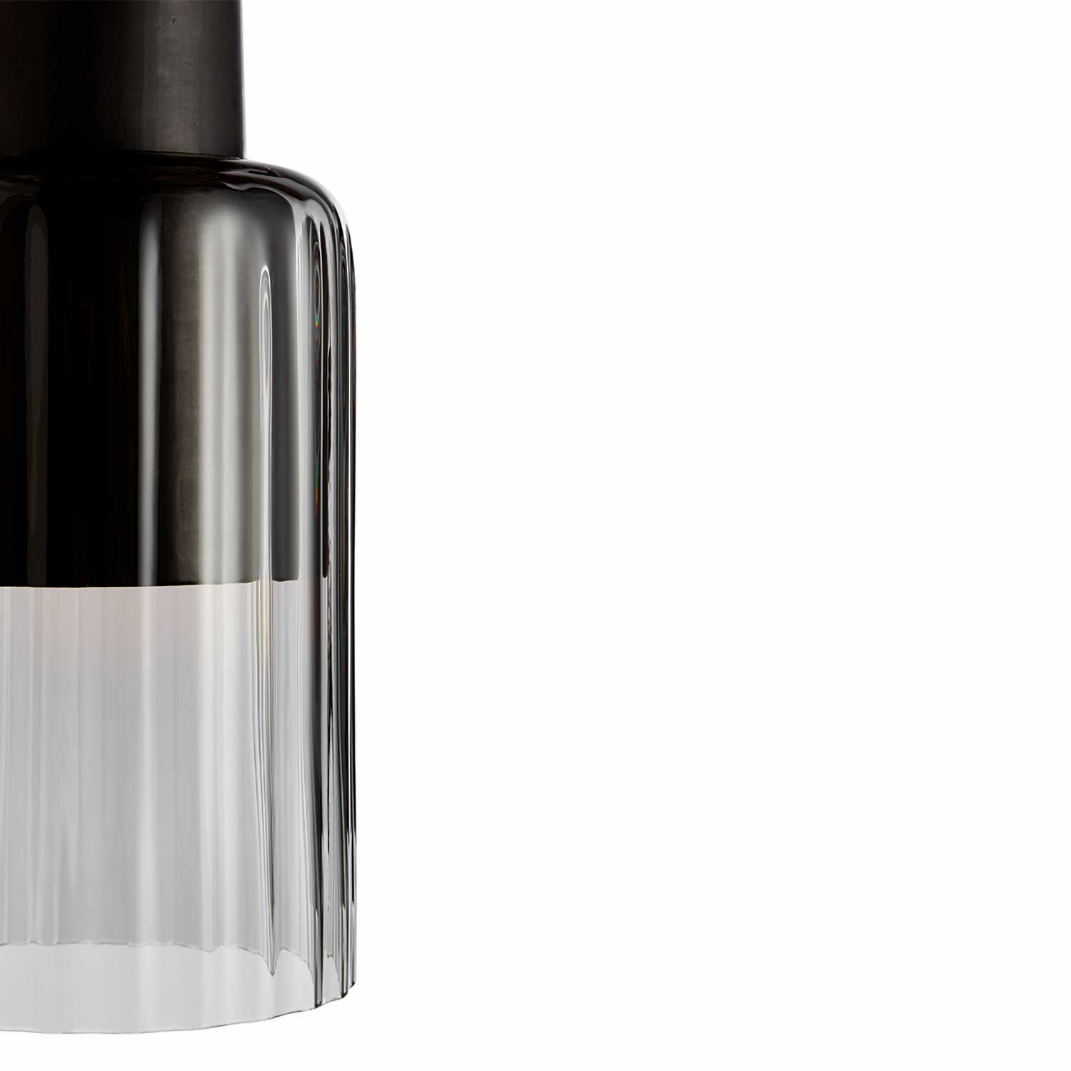 Barro - Lámpara colgante de vidrio de diseño para cocina