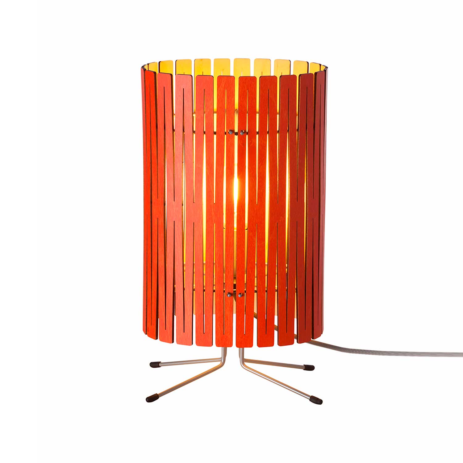 Kerflights Lampada da tavolo - Lampada da terra per soggiorno design in cartone