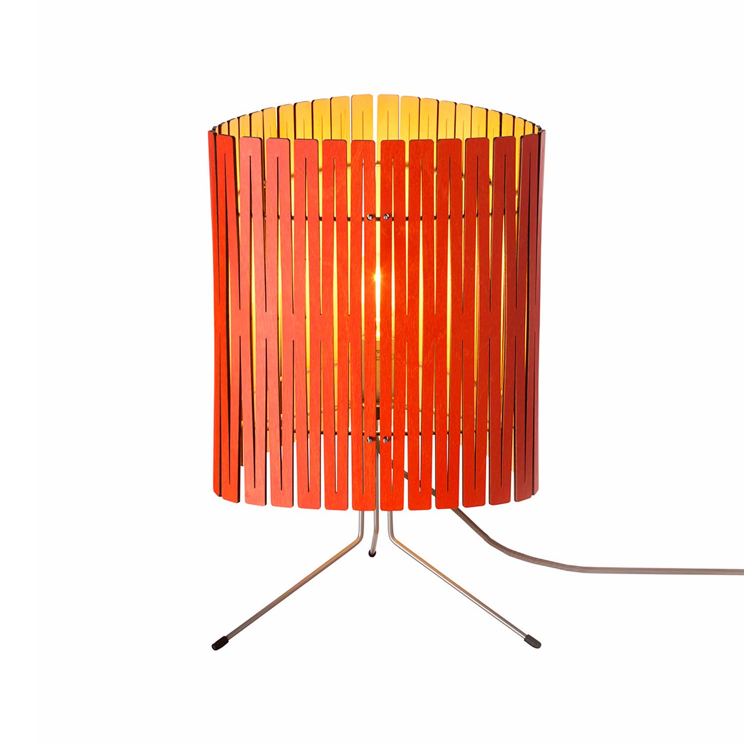 Kerflights Lampada da tavolo - Lampada da terra per soggiorno design in cartone