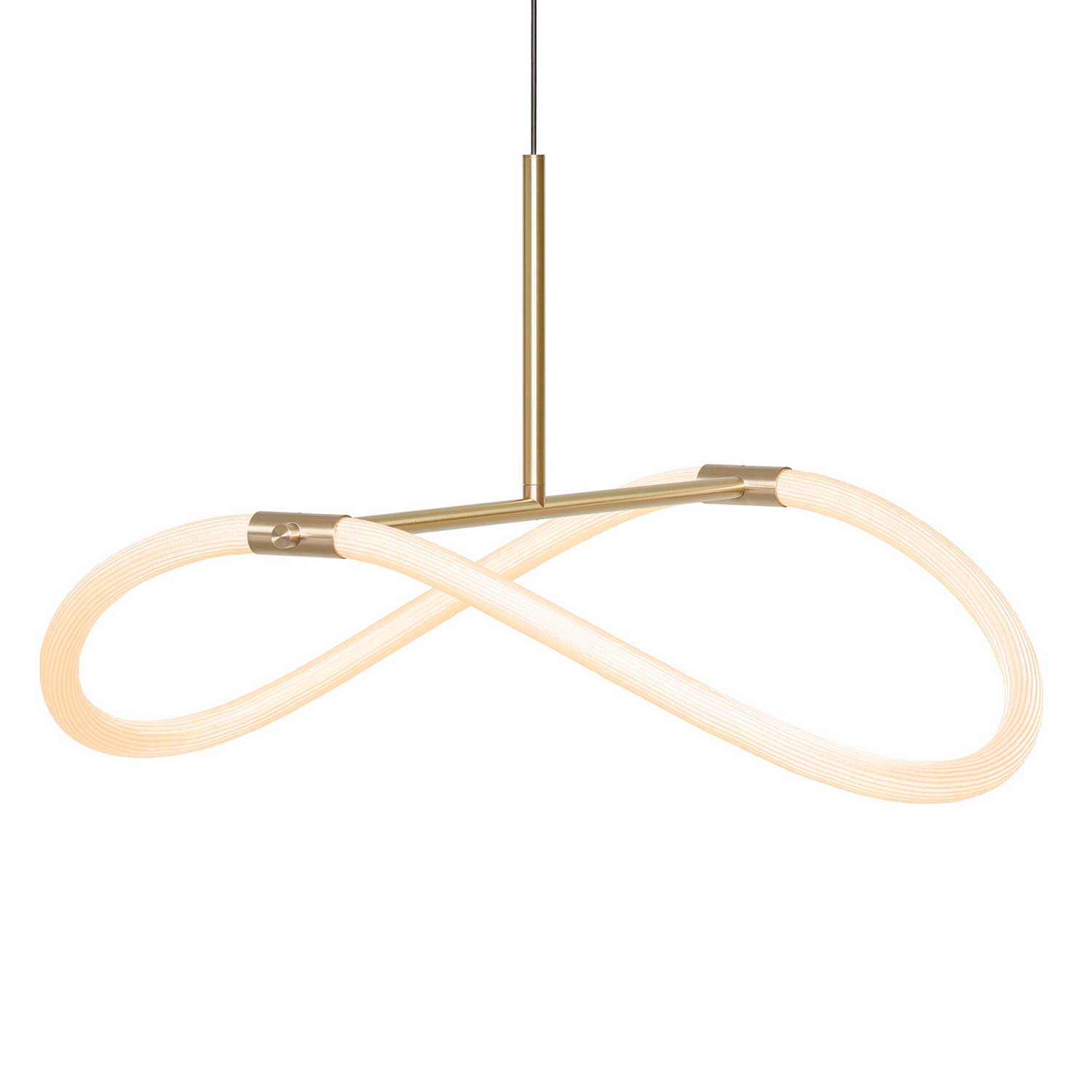 Levity Halo - Lámpara colgante de diseño tubo led para salón