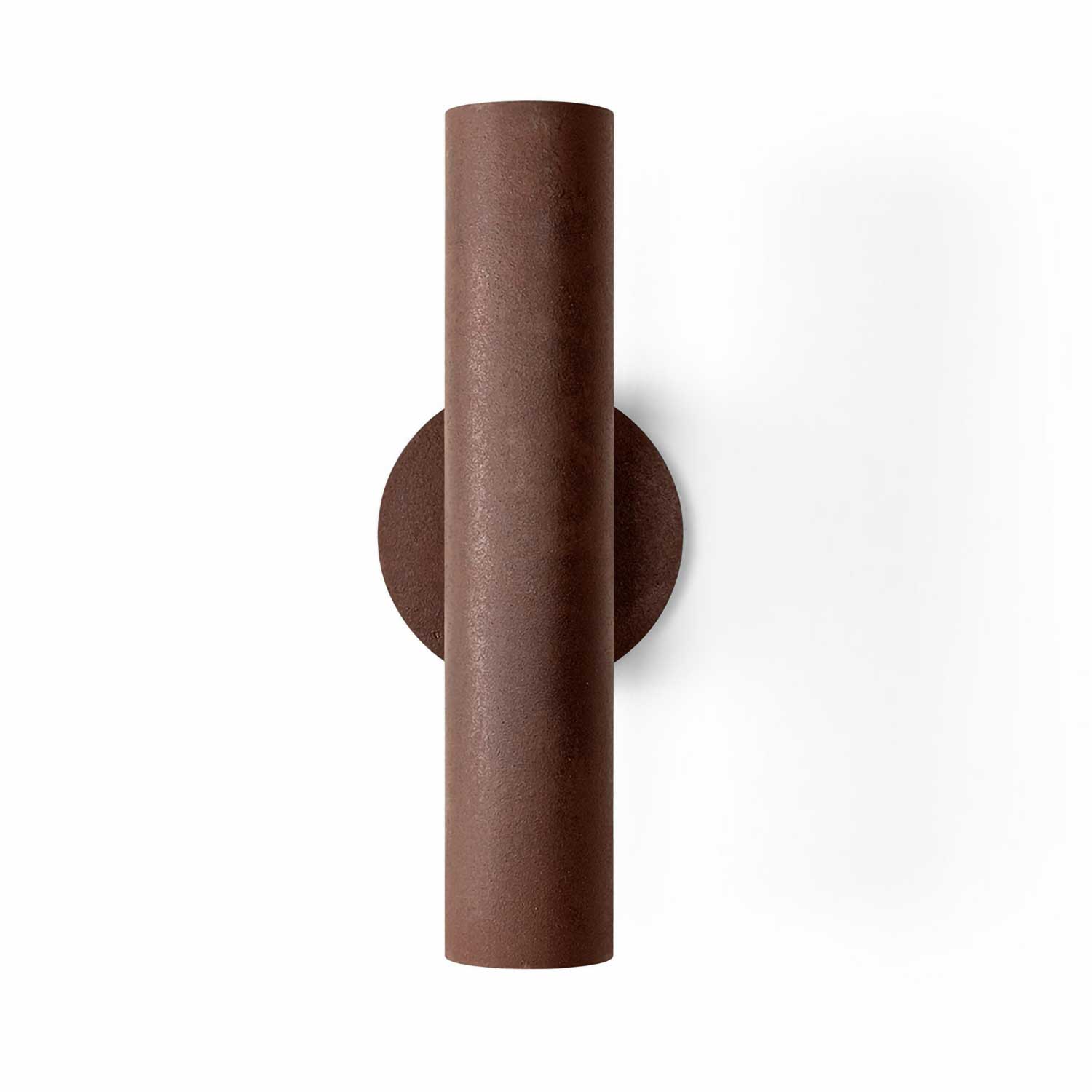Roest Sconce30 - Industrielle Wandleuchte aus Stahl mit Rosteffekt
