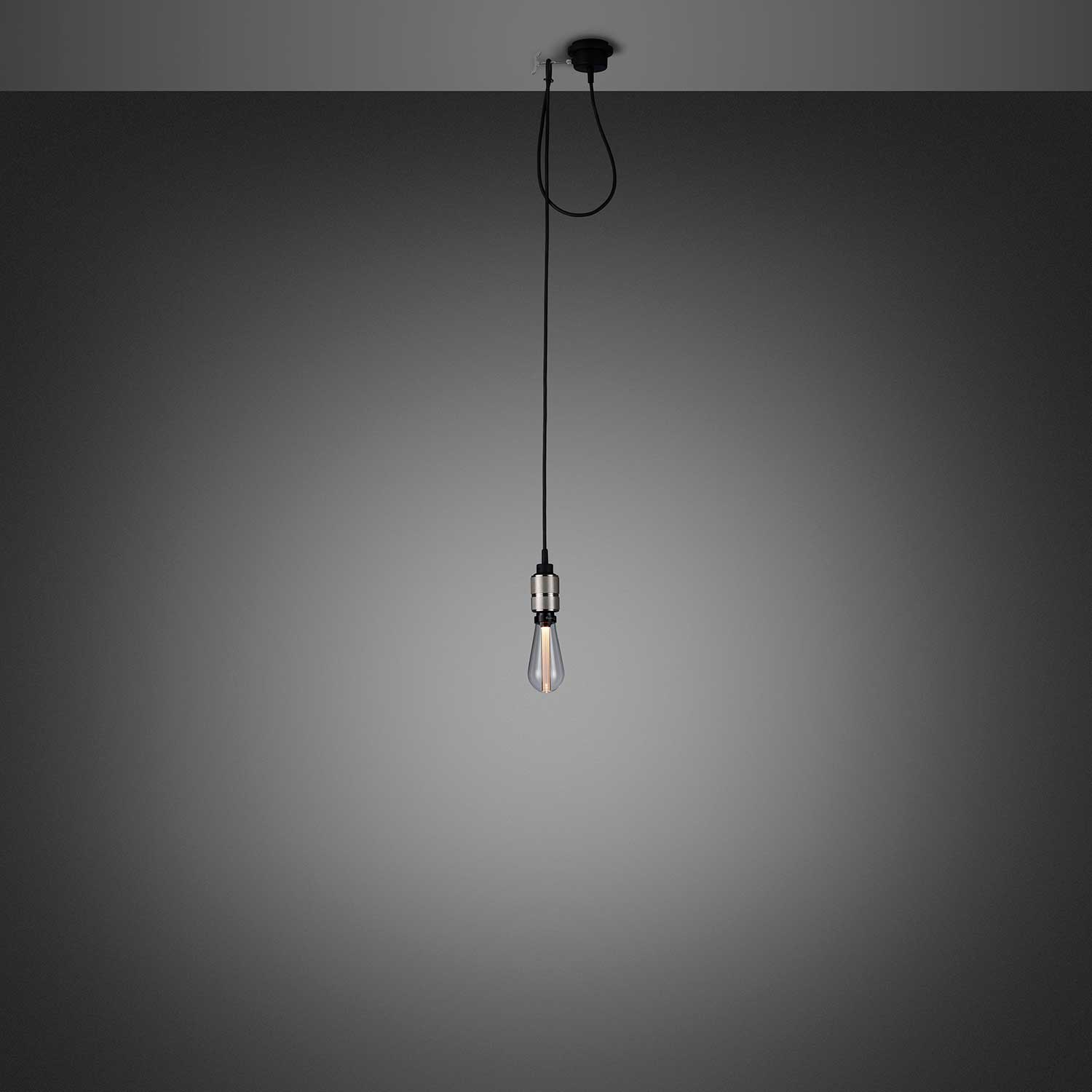 Hooked 1.0 Nude - Lámpara colgante de diseño en metal para habitación industrial