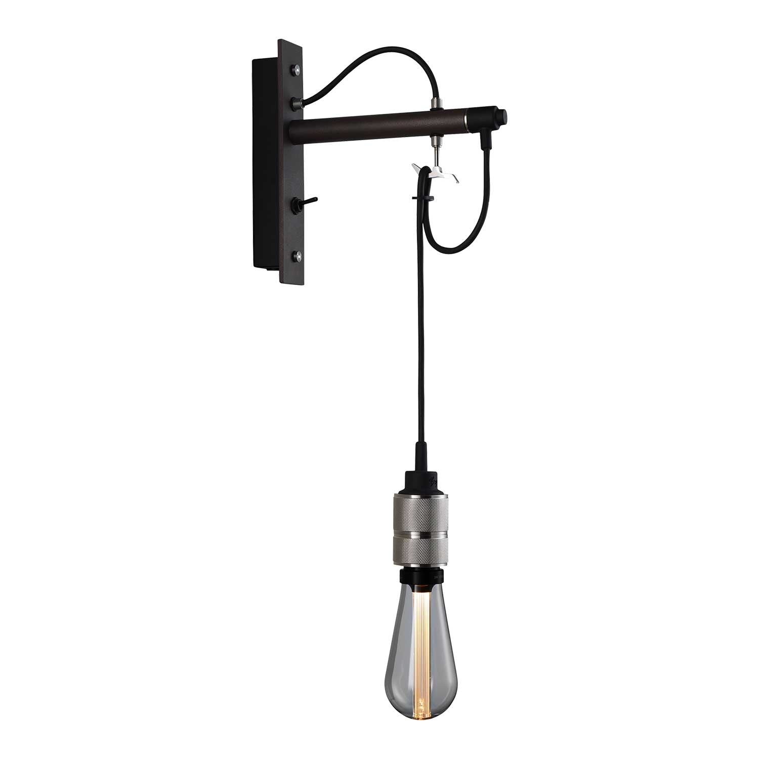 Hooked Wall Nude - Hängende Wandlampe für industrielles Schlafzimmer