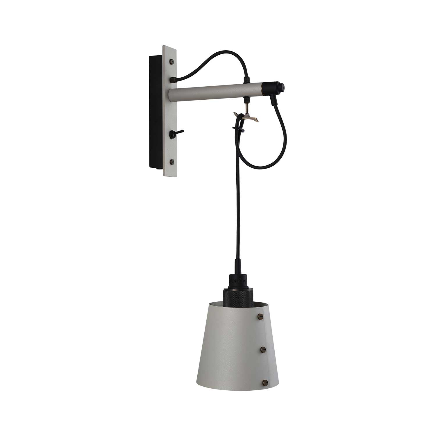 Hooked Wall - Hängende Wandlampe für modernes Schlafzimmer