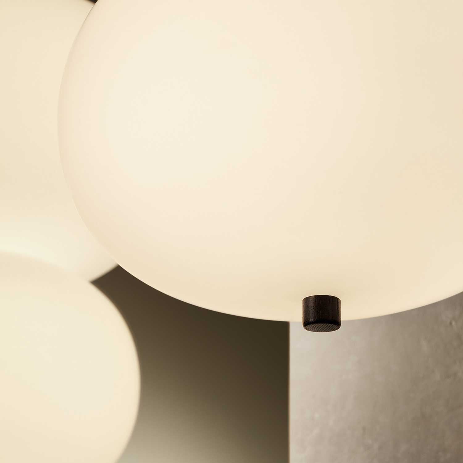 Ilargi - Lámpara colgante LED de vidrio diseño moderno para cocina