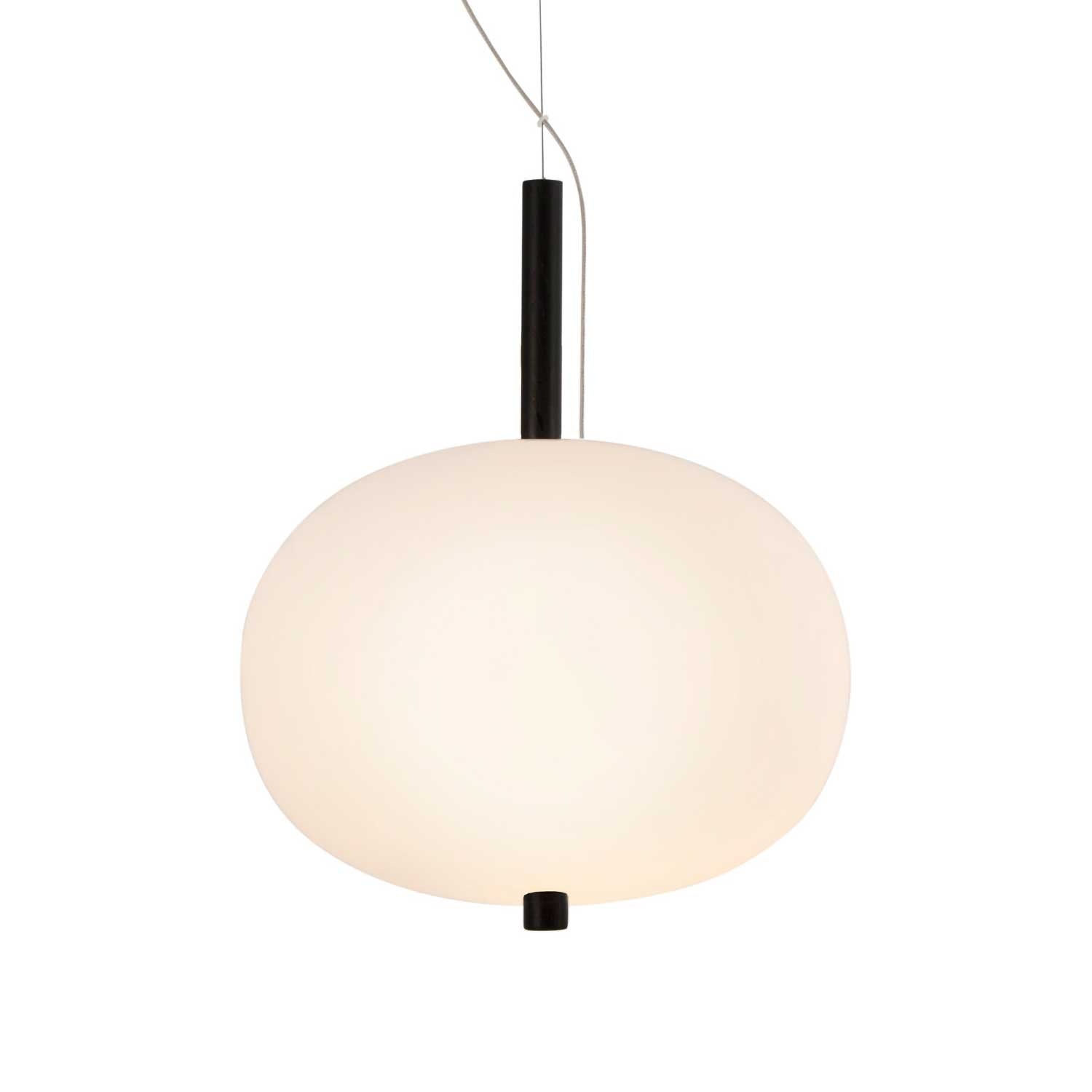 Ilargi - Lámpara colgante LED de vidrio diseño moderno para cocina