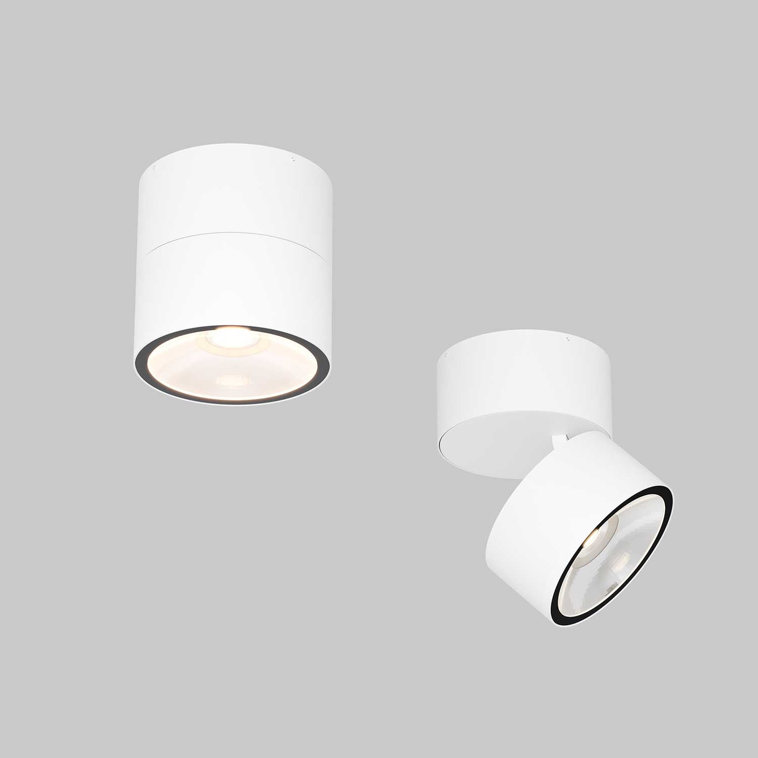 Spin - Modern adjustable wall spotlight for outdoor use