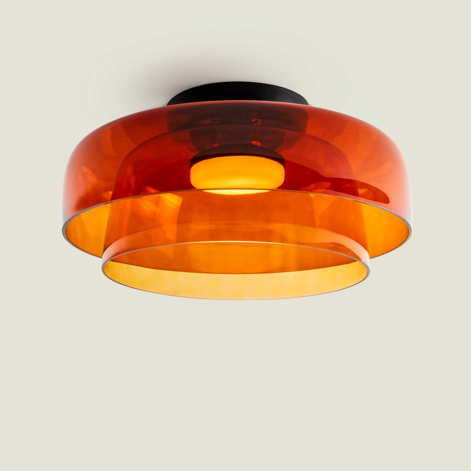 Levels 2 - LED glass design ceiling light for dining room