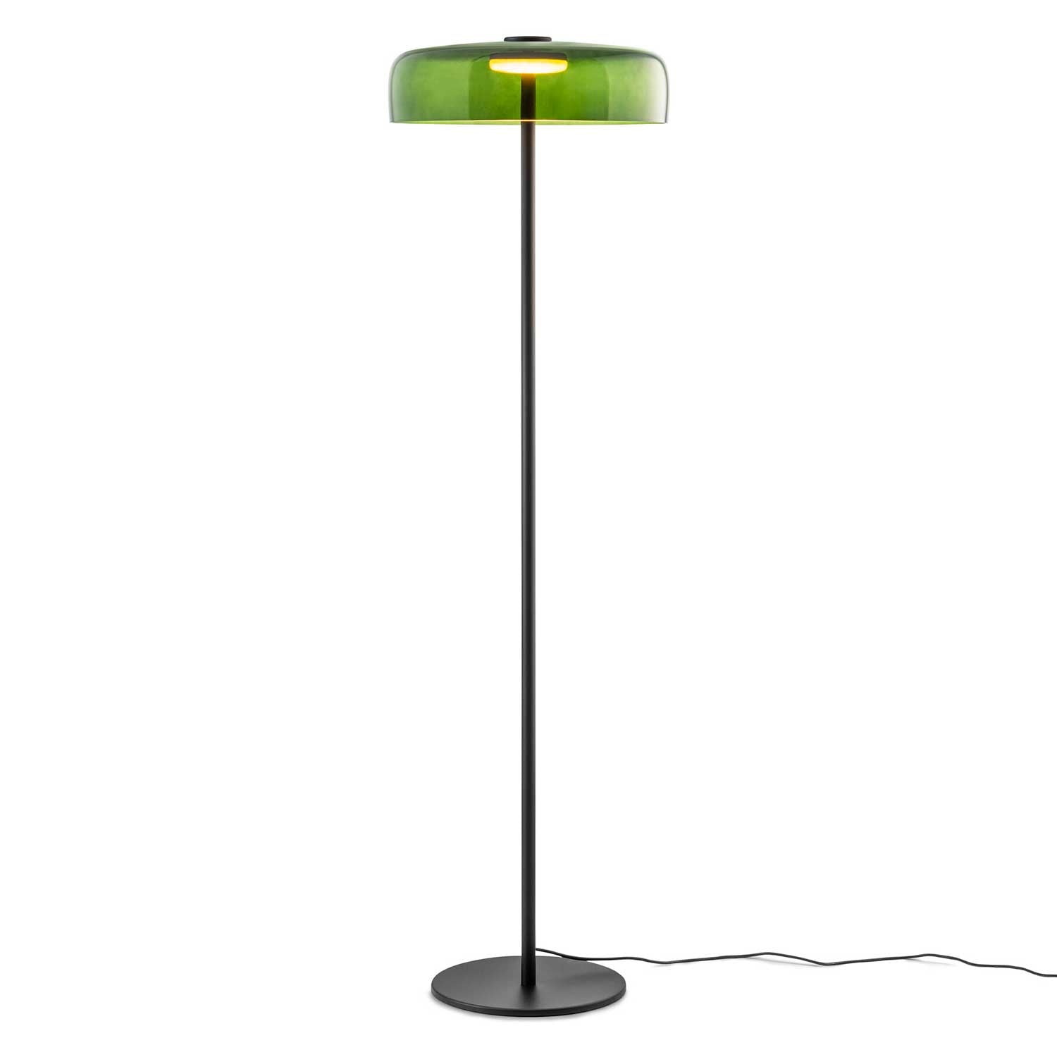 Levels 1 - LED floor lamp in glass design for living room