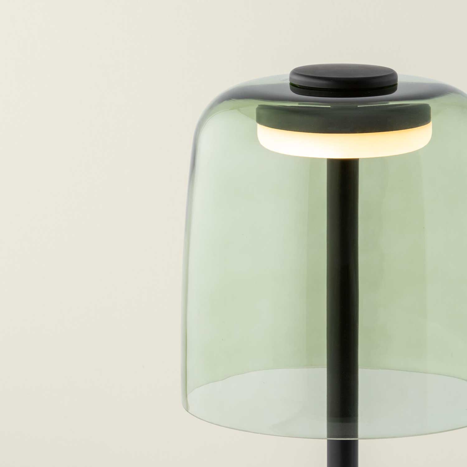 Levels 1 - LED bedside lamp in glass design for bedroom