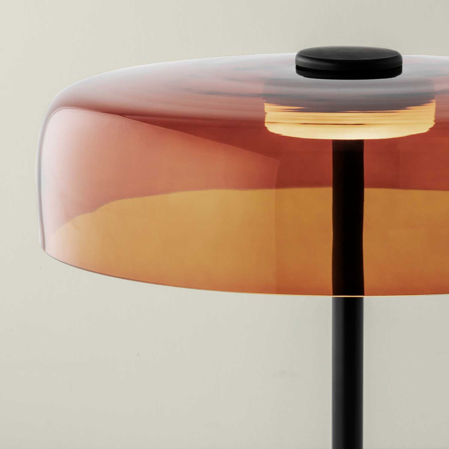 Levels 1 - LED bedside lamp in glass design for bedroom