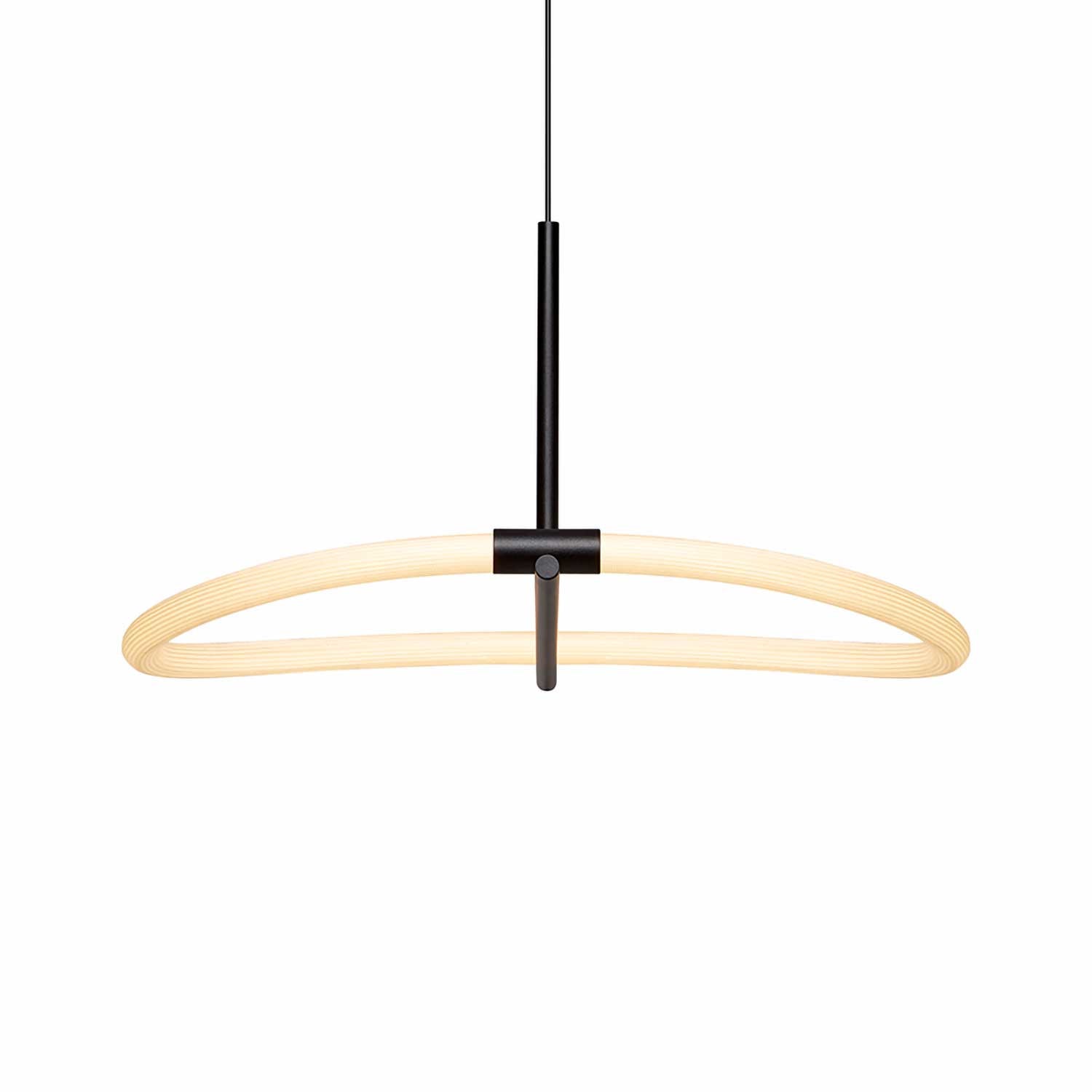 Levity Halo - Lámpara colgante de diseño tubo led para salón