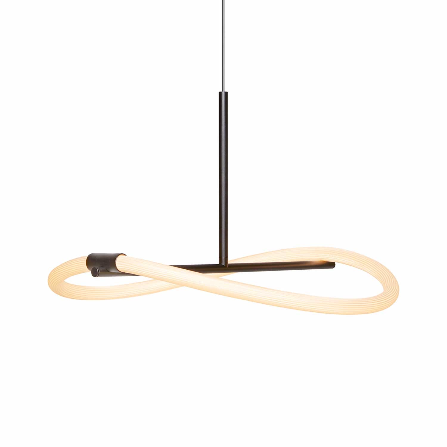 Levity Halo - Lámpara colgante de diseño tubo led para salón