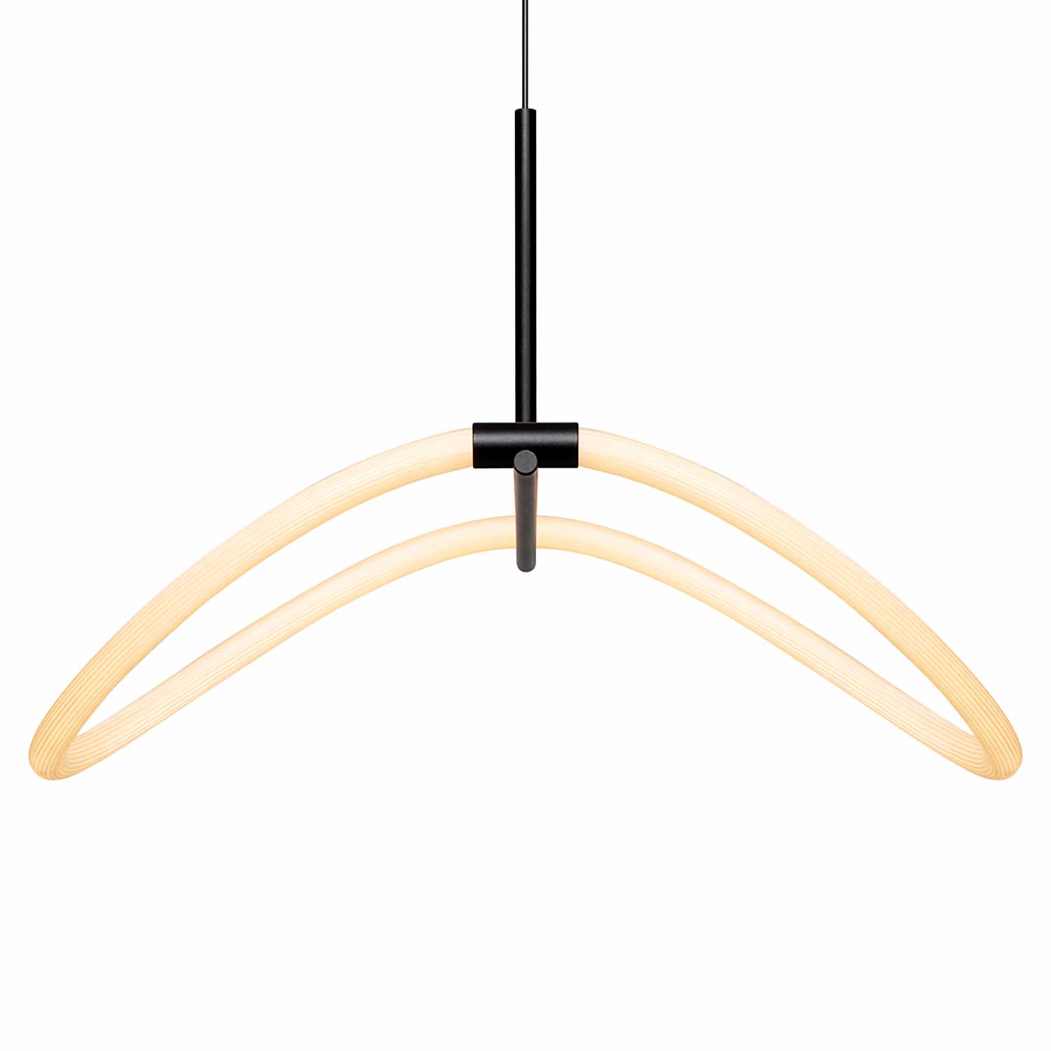 Levity Halo - Lámpara colgante de diseño tubo led para salón