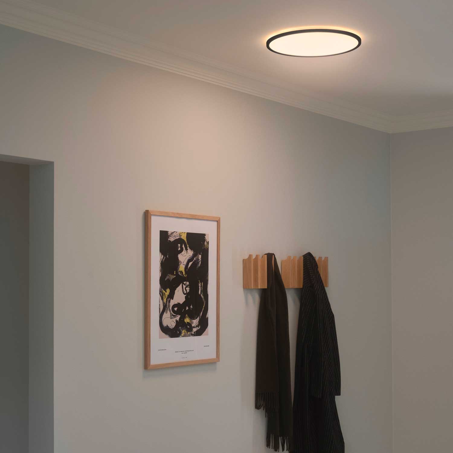 Oja - Plafonnier rond LED pour salle de bain moderne