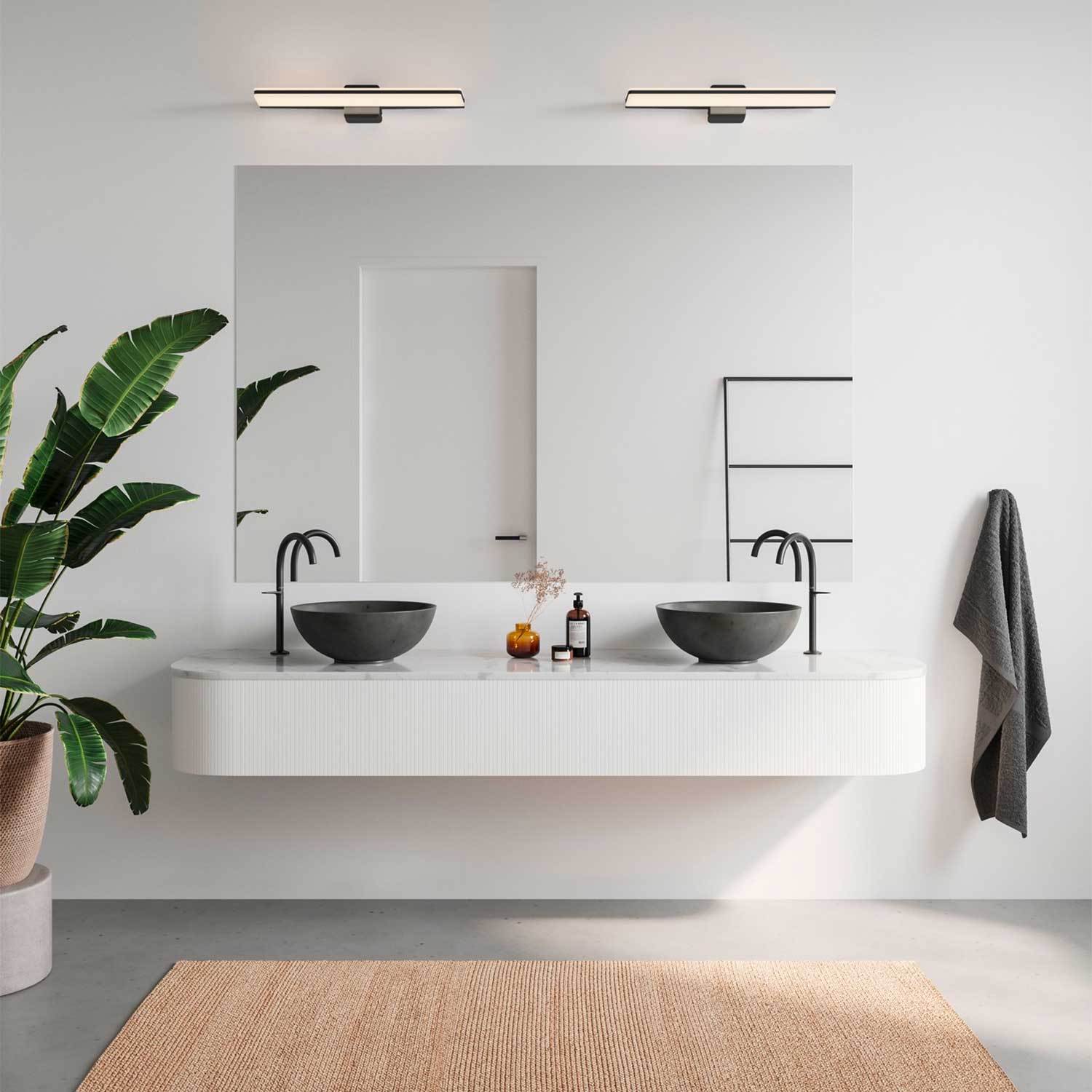 Tinia - LED-Wandleuchte für Badezimmerspiegel im zeitgenössischen Stil