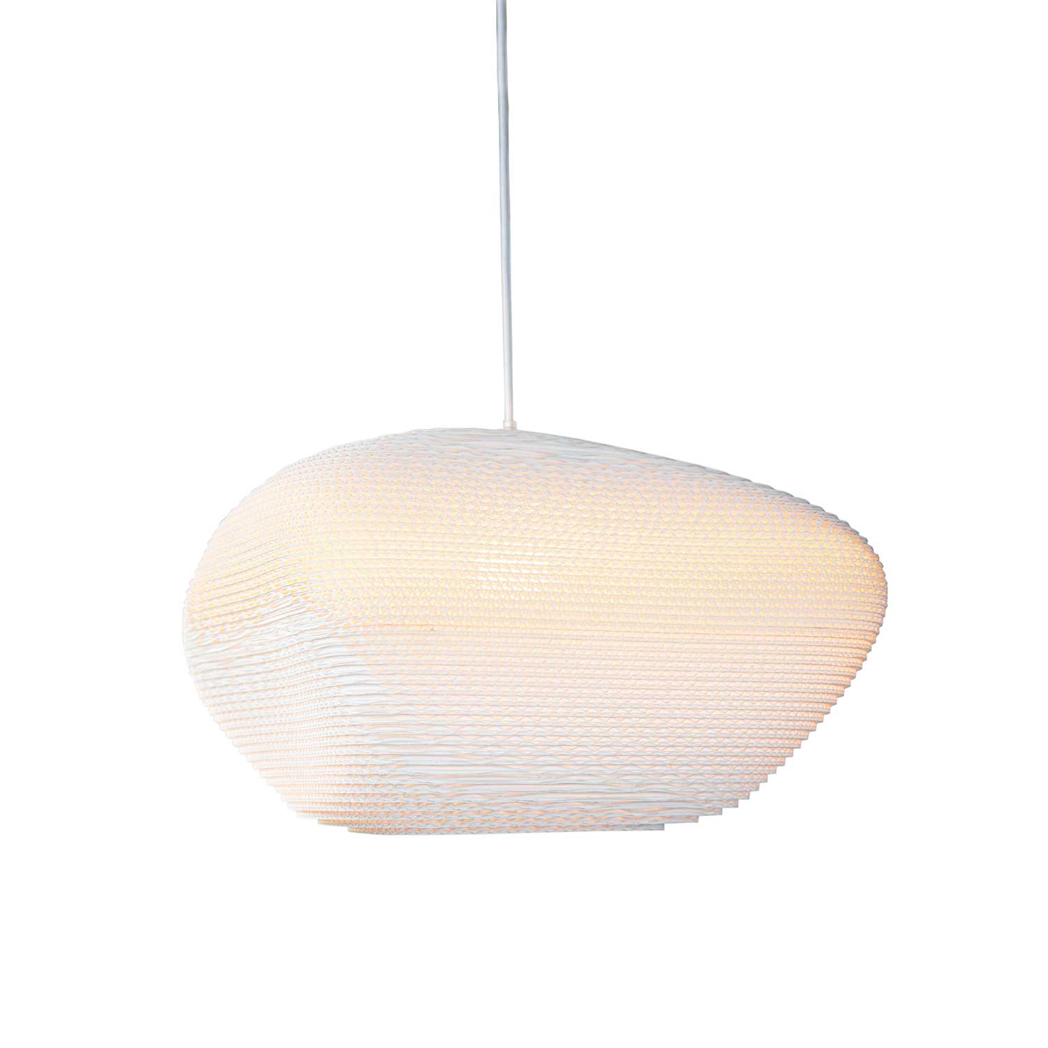 Scraplights Madison - Lámpara colgante de comedor de diseño en cartón